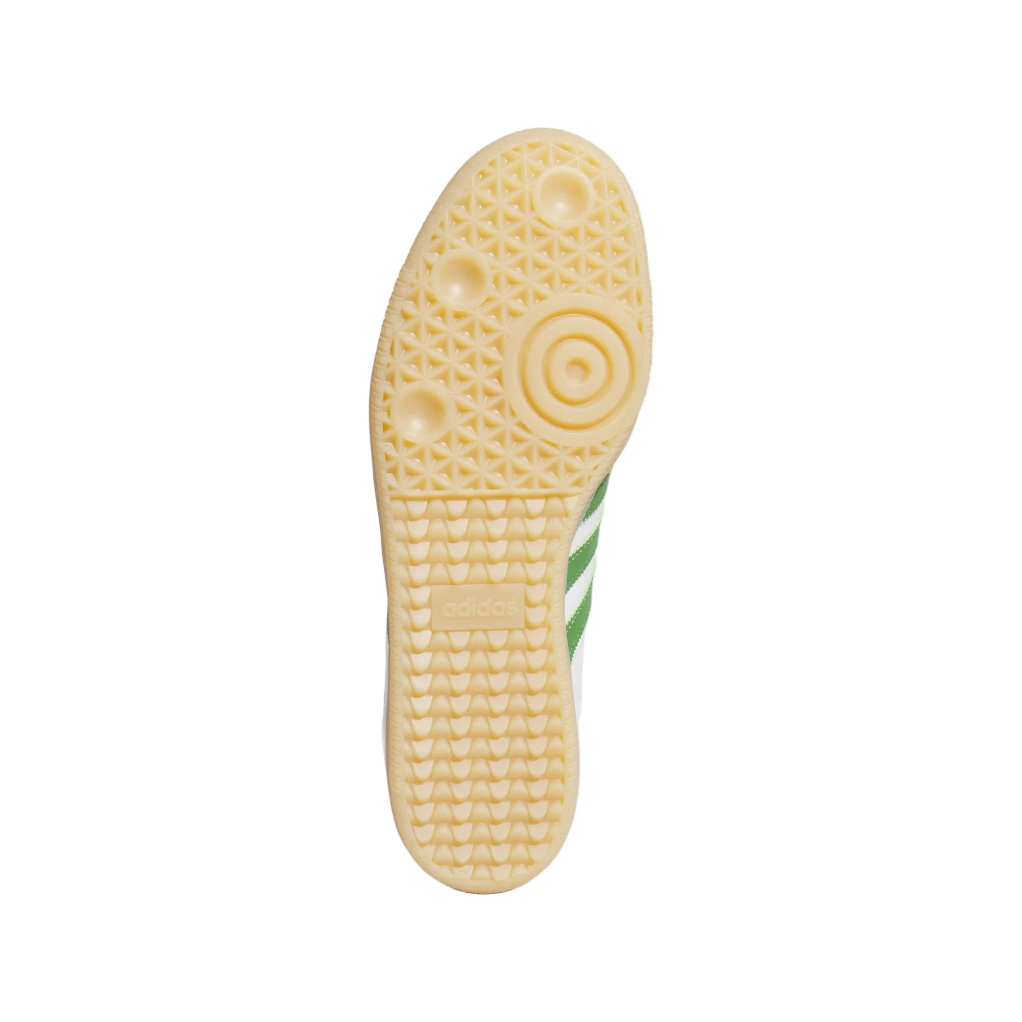 Adidas Samba Adv Mens Shoes - Cloud White/Crew Green/Gum - Image 4