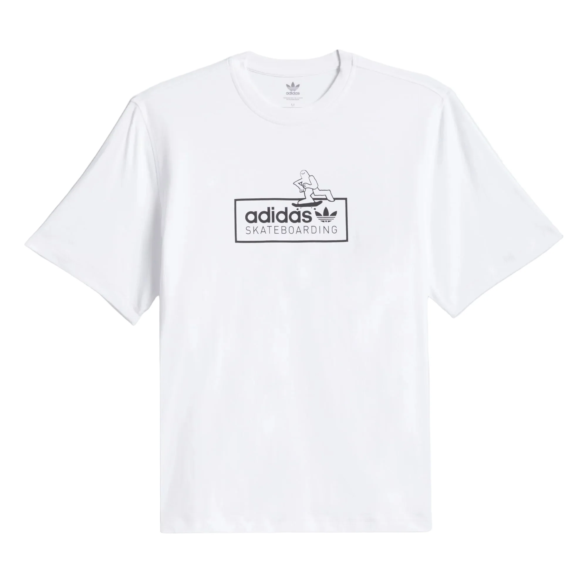 ADIDAS Skateboarding x Mark Gonzales Skate Spot Tee - Core White