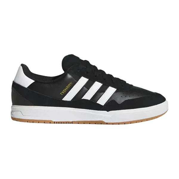 ADIDAS Tyshawn 2 shoes - Core Black / Cloud White / Gum