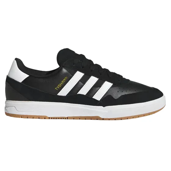 ADIDAS Tyshawn 2 shoes - Core Black / Cloud White / Gum