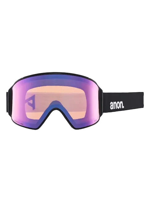ANON M4 Cylindrical goggles - Black w/ Variable Blue - Image 2