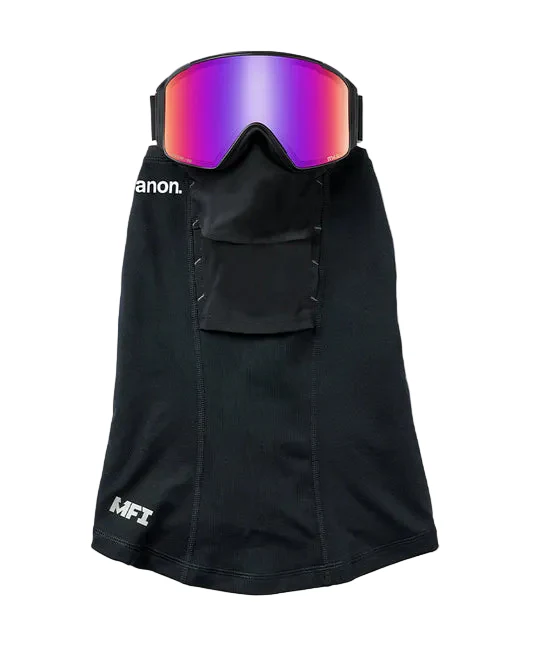 ANON M4S Cylindrical LB goggles - Black w/ Sunny Red - Image 2