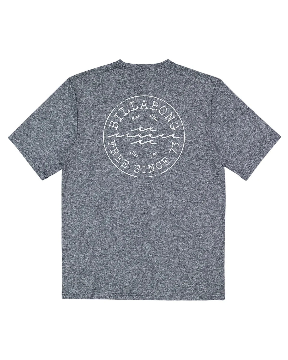 Billabong Big Wave Daz SS Rashshirt - Navy Heather - Image 2