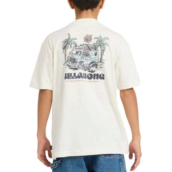 BILLABONG Rush To Relax T-Shirt - Boys - Off White - Image 2