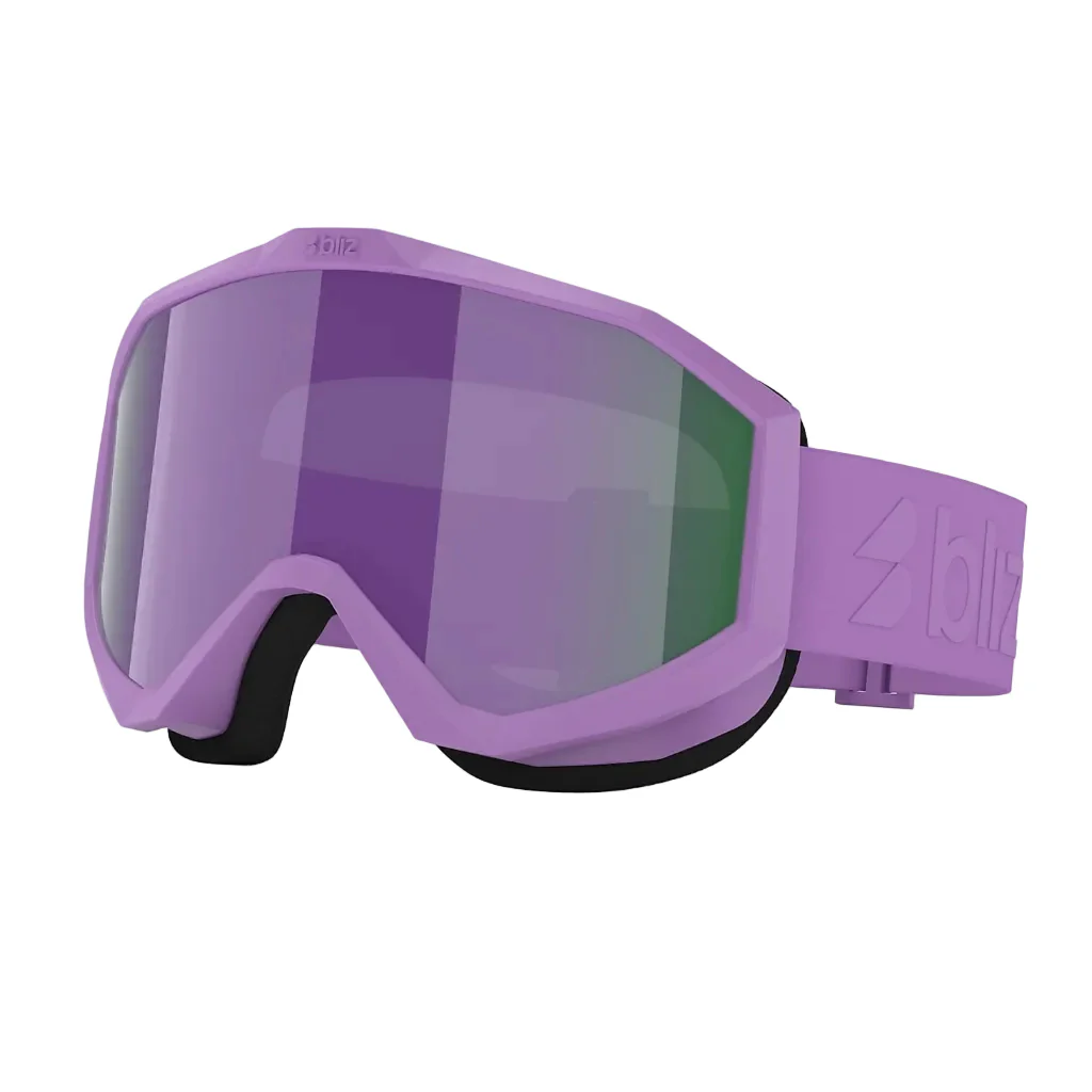 BLIZ Liner Jnr goggles - Matte Purple w/ Brown W Purple Multi