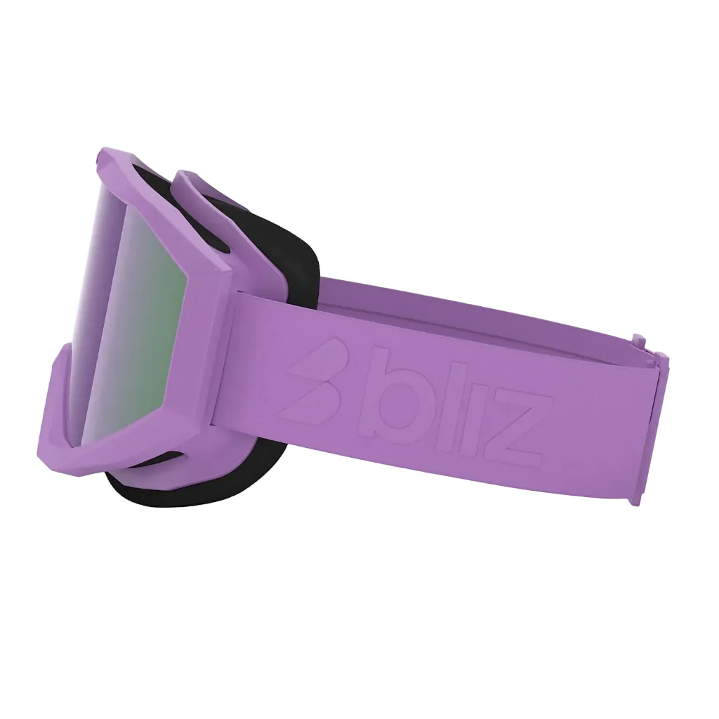 BLIZ Liner Jnr goggles - Matte Purple w/ Brown W Purple Multi - Image 3