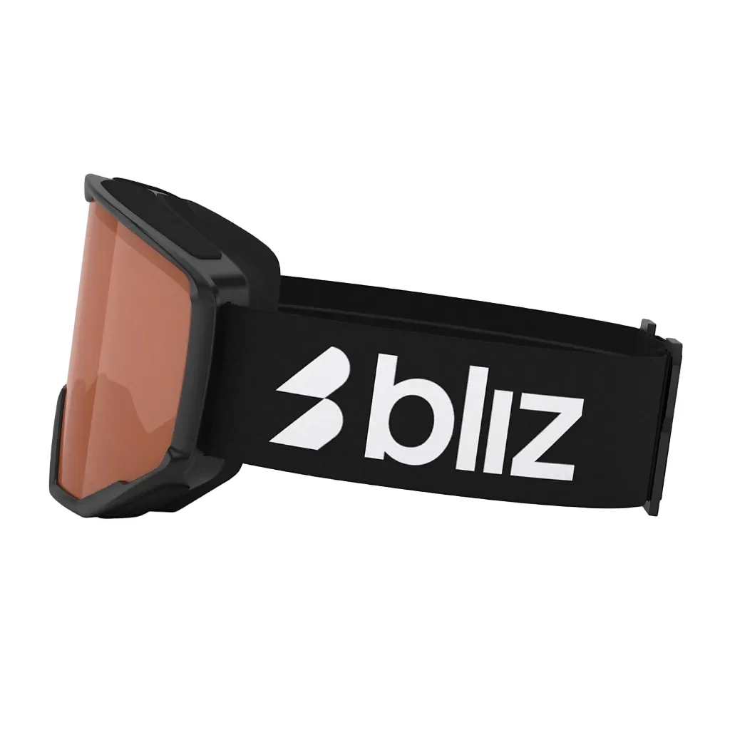 BLIZ Spark goggles - Matte Black w/ Orange - Image 3