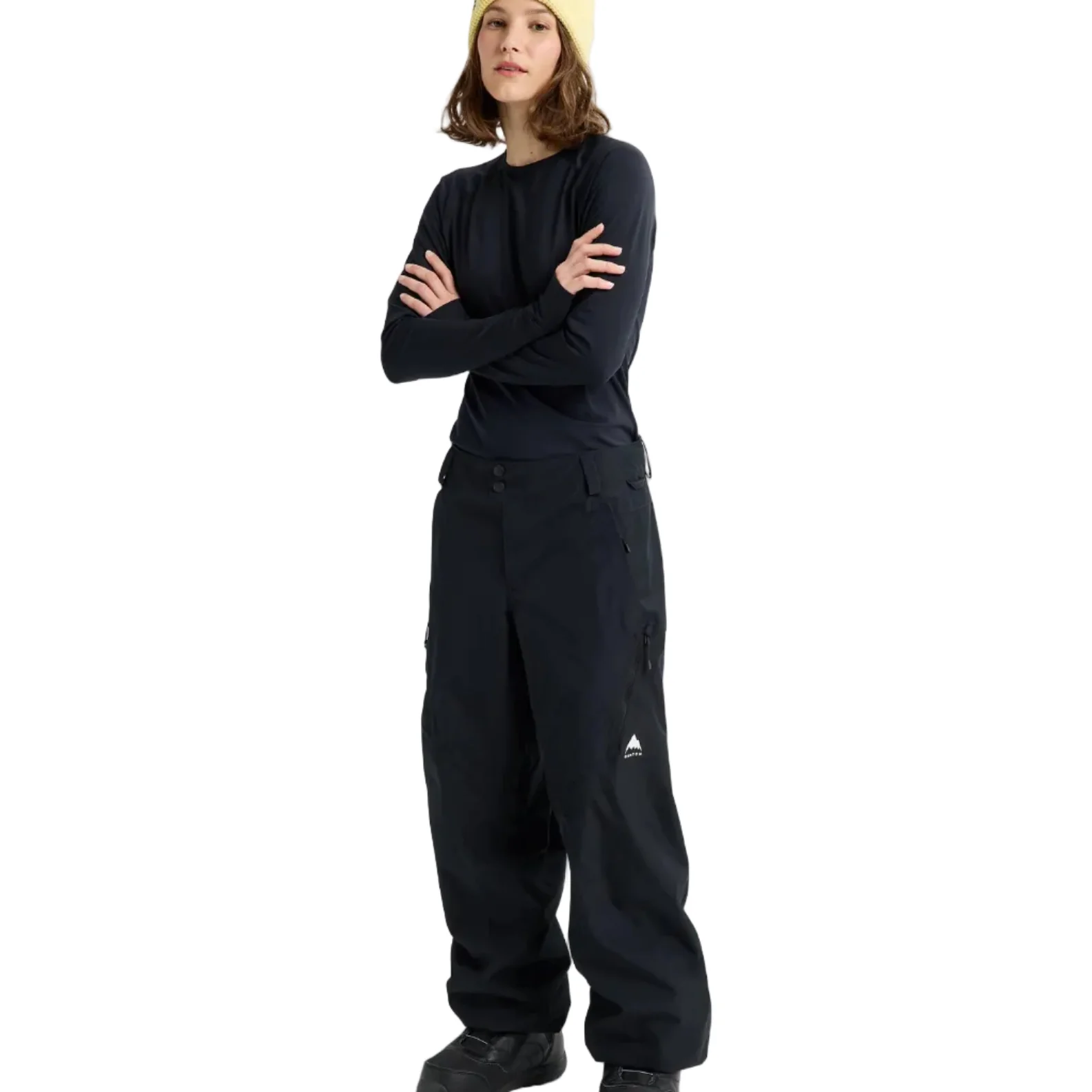 BURTON Reserve Relaxed pants - Womens - True Black - Image 2