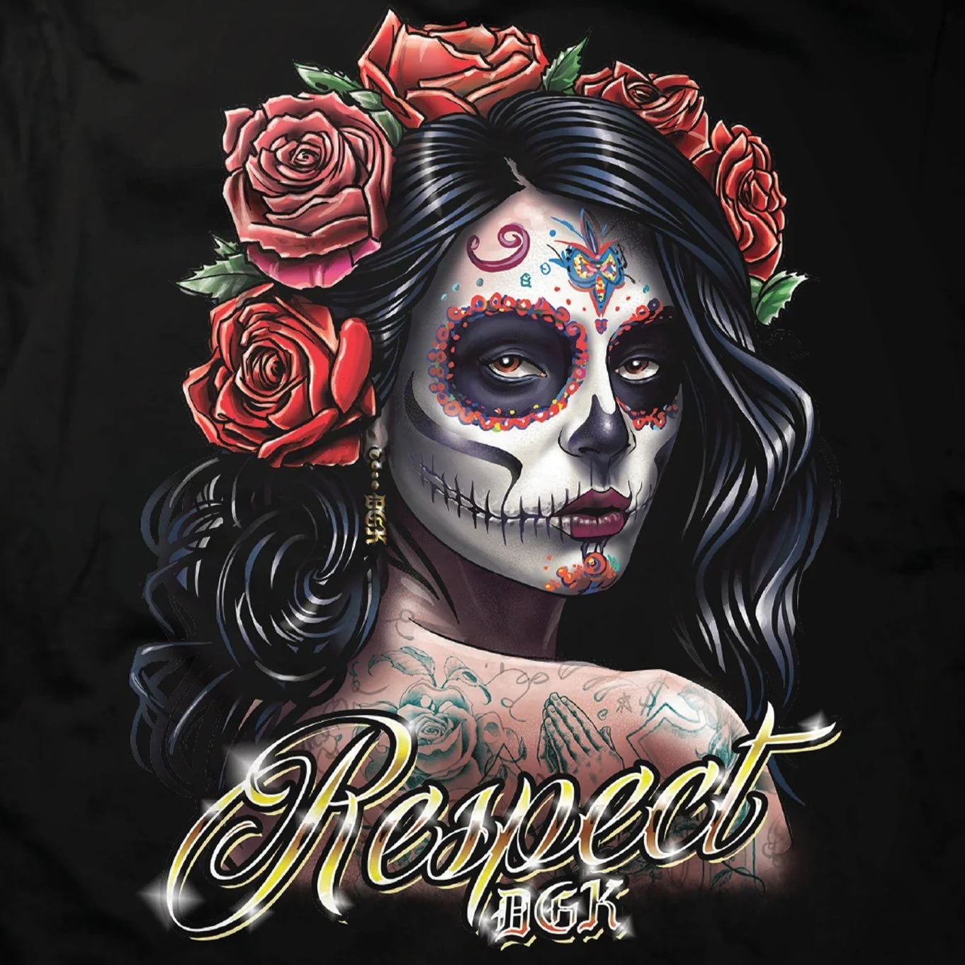 DGK Muerta Tee - Black - Image 3