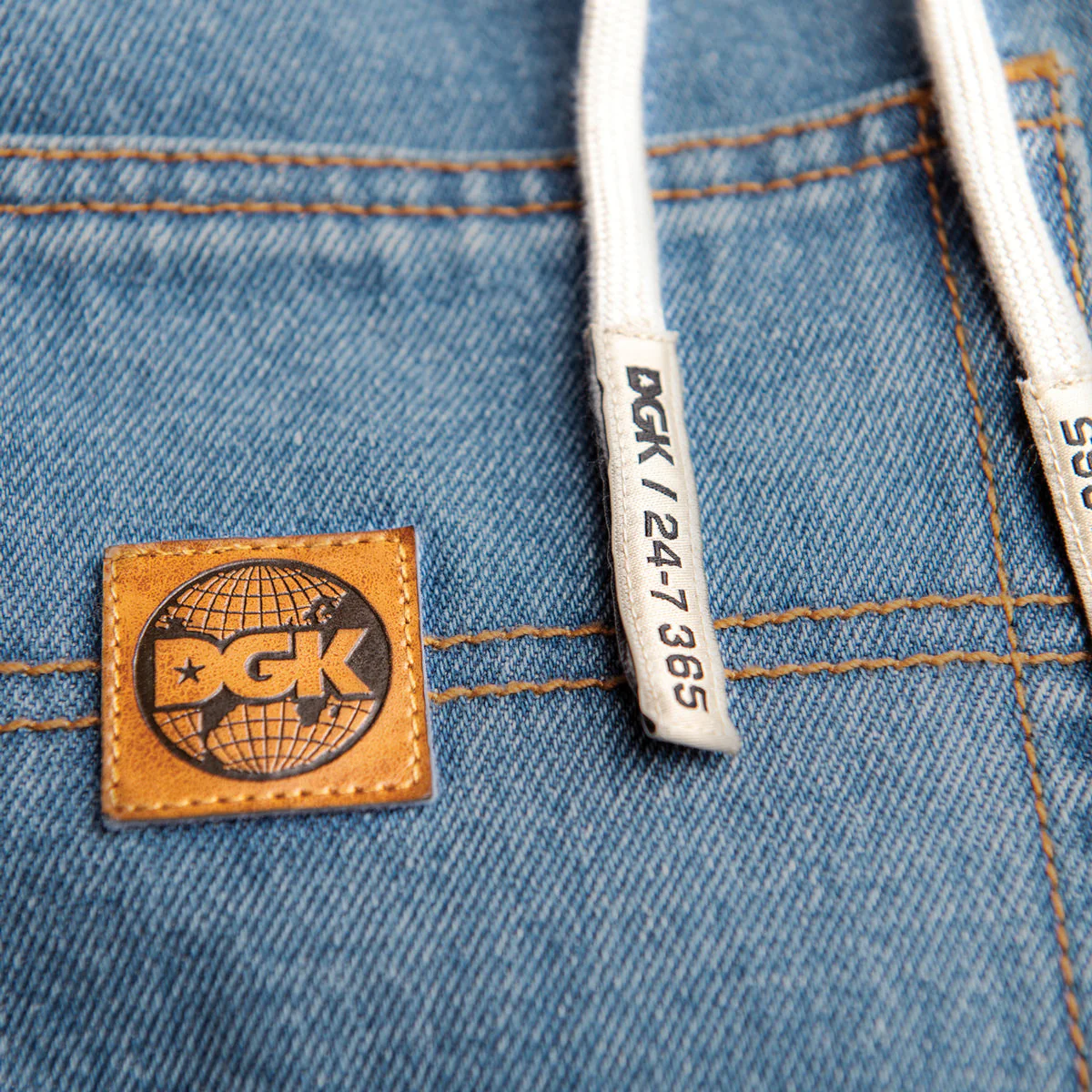DGK Muni oversize denim jeans - Indigo - Image 4