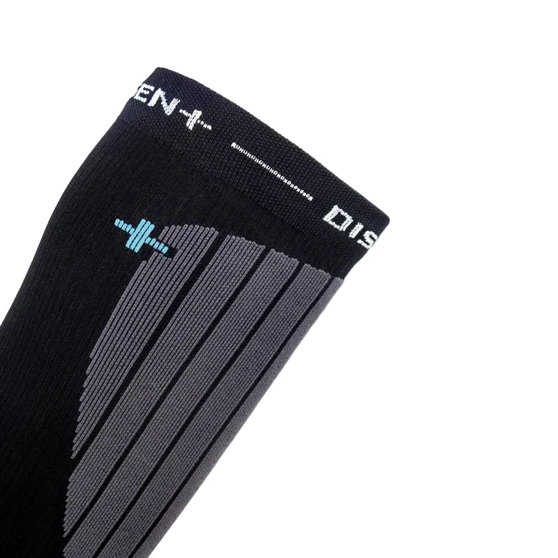 DISSENT GFX Compression Hybrid DLX-Wool socks - Unisex - Black - Image 4