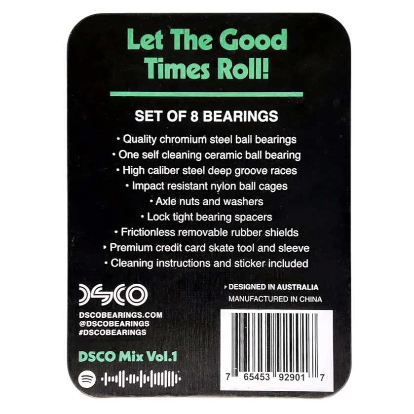DSCO Ceramic Hybrid skateboard bearings - Image 3