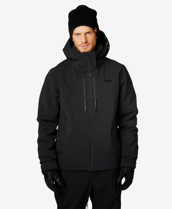 HELLY HANSEN Alpha Lifaloft jacket - Mens - Black - Image 3
