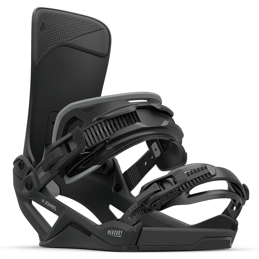 JONES Mercury FASE snowboard bindings 2027 - Stealth Black - Image 2