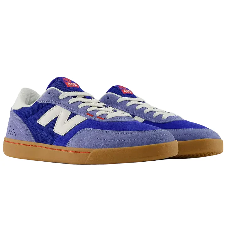 NEW BALANCE Numeric 440 D Width Shoes - Blue/White/Tan - Image 2