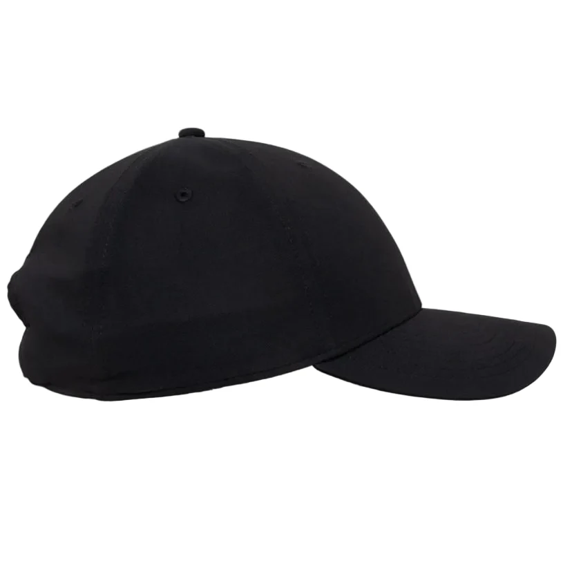 Nike Dri-FIT Club Structured Metal Logo Cap - Black/Metallic Gold - Image 3