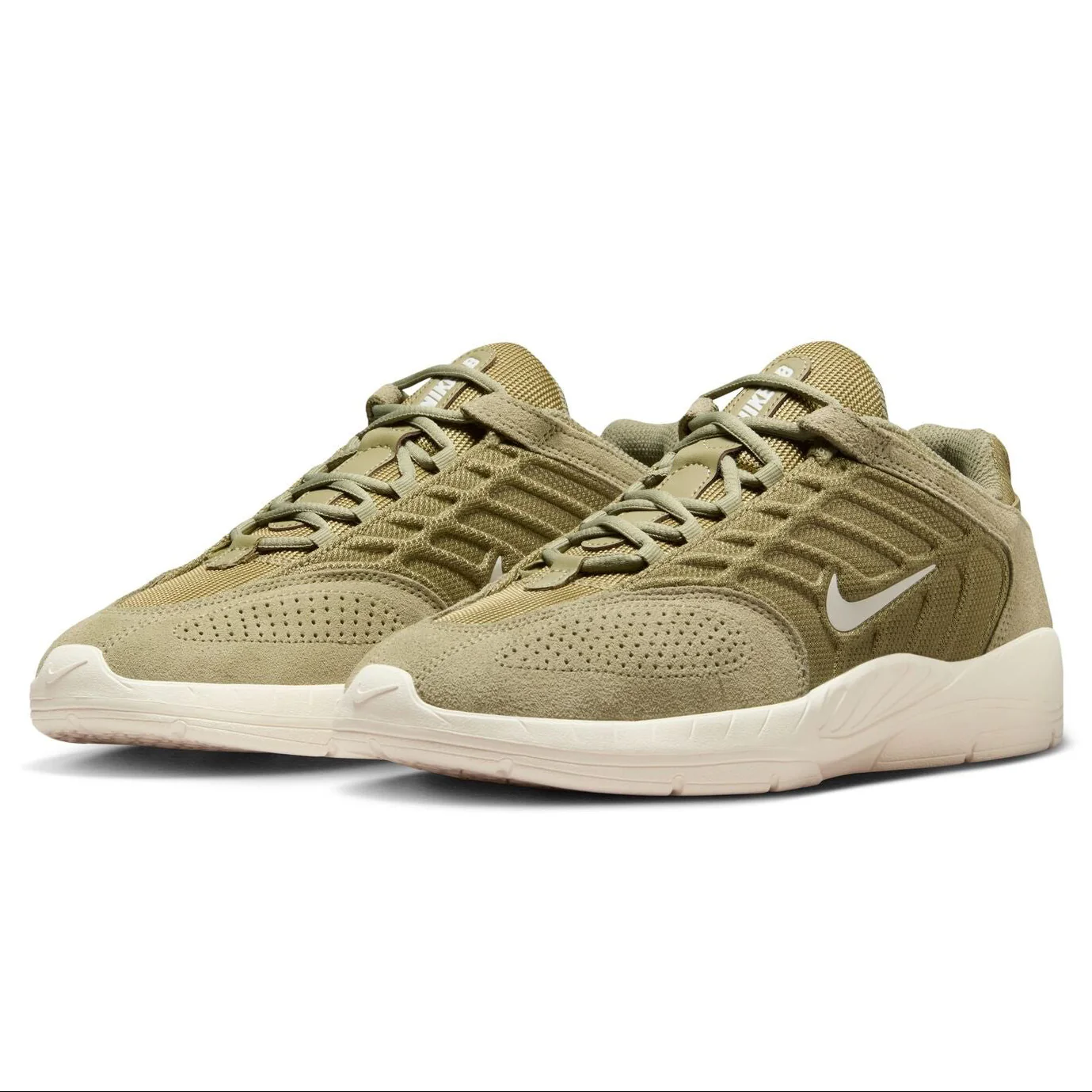 Nike SB Vertebrae Shoe - Olive Sail - Image 6