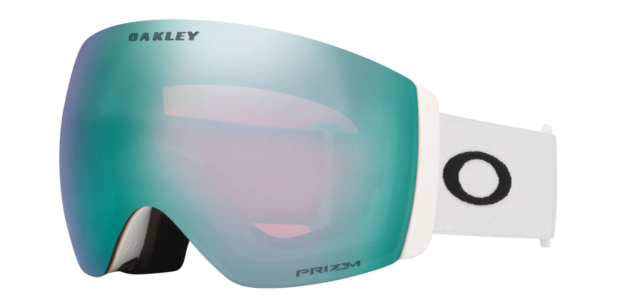 OAKLEY Flight Deck Pro L goggles - Matte White w/ Sapphire Iridium