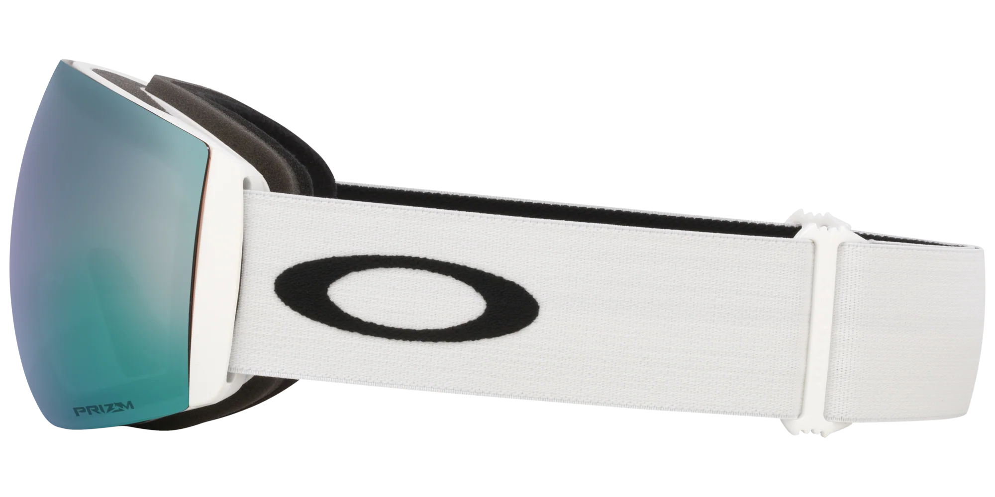 OAKLEY Flight Deck Pro L goggles - Matte White w/ Sapphire Iridium - Image 4