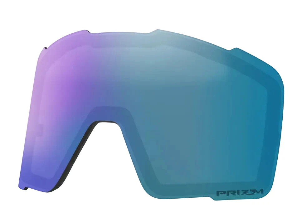OAKLEY Line Miner Pro L goggles - Matte White w/ Sapphire Iridium - Image 2