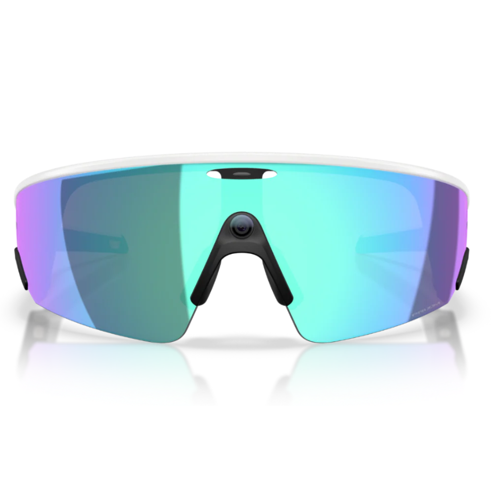 OAKLEY Meta Vanguard Sunglasses - White w/Prizm Saphhire - Image 2