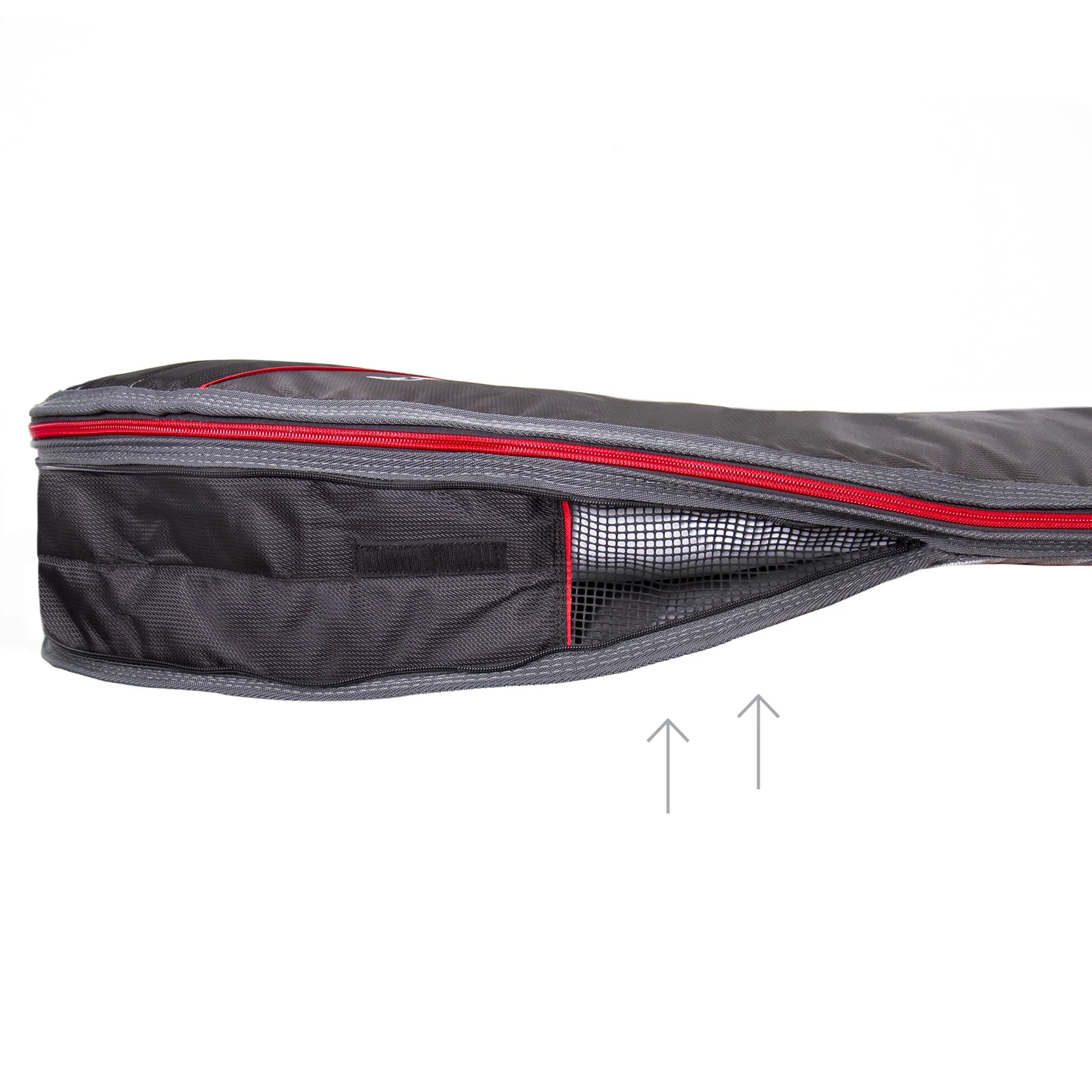 OCEAN AND EARTH Aircon Fish Board cover - Black Red - Image 3