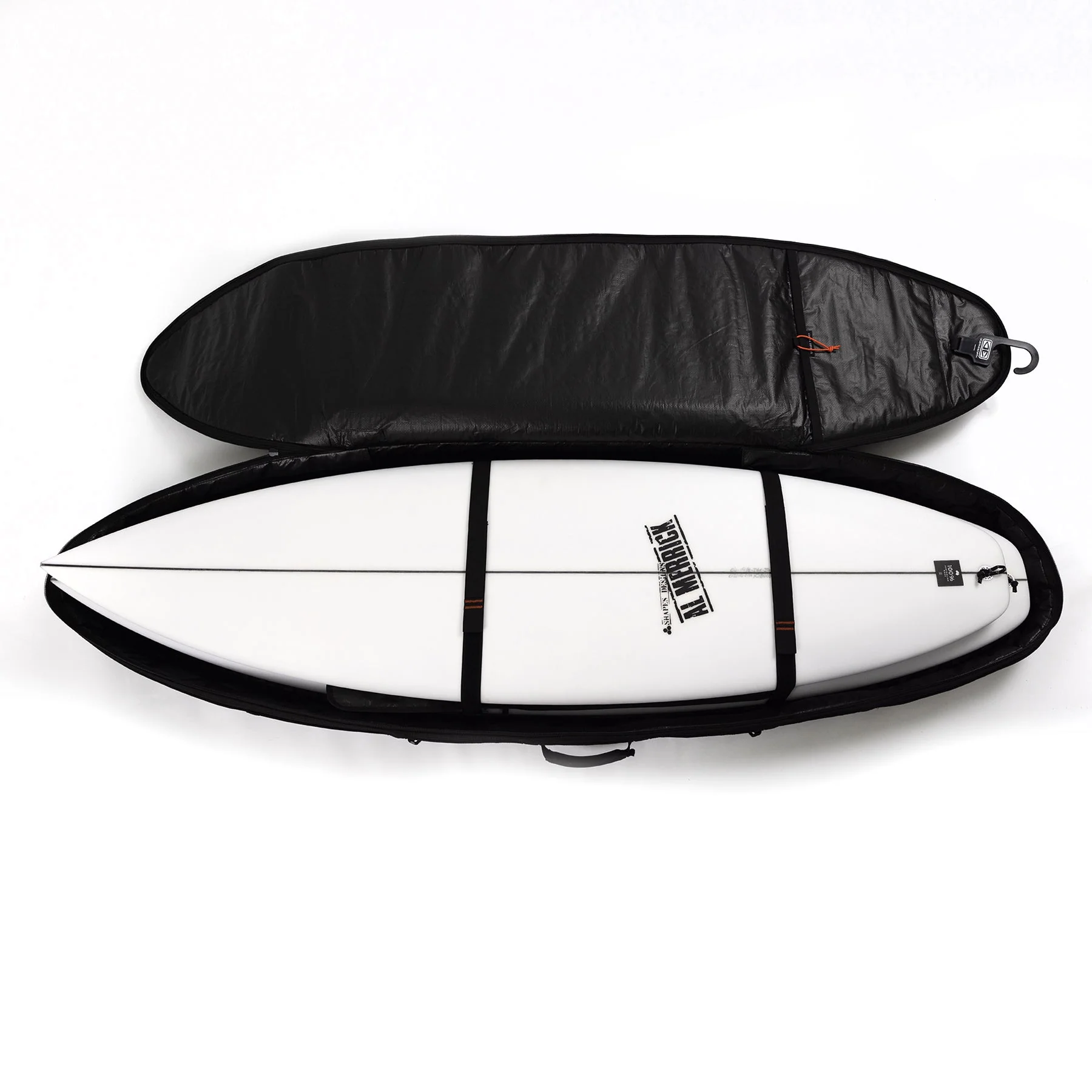 OCEAN AND EARTH Hypa 2 Board Compact Shortboard travel cover - Black - Image 4