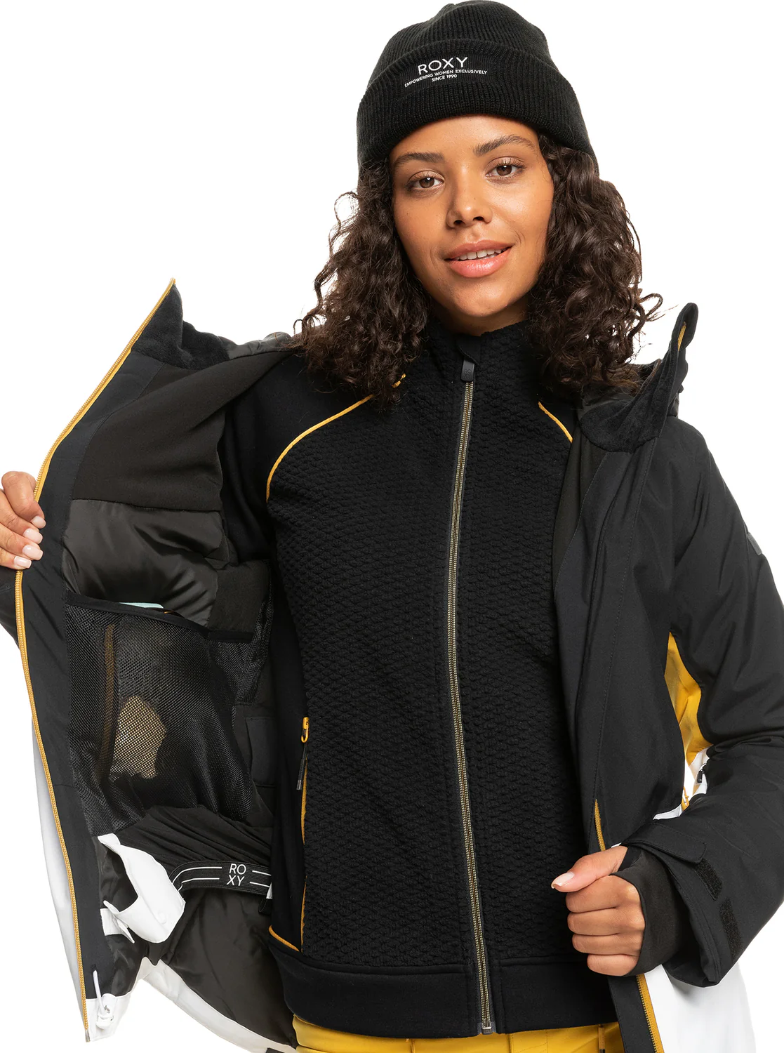 ROXY Peakside Jacket - True Black - Image 4
