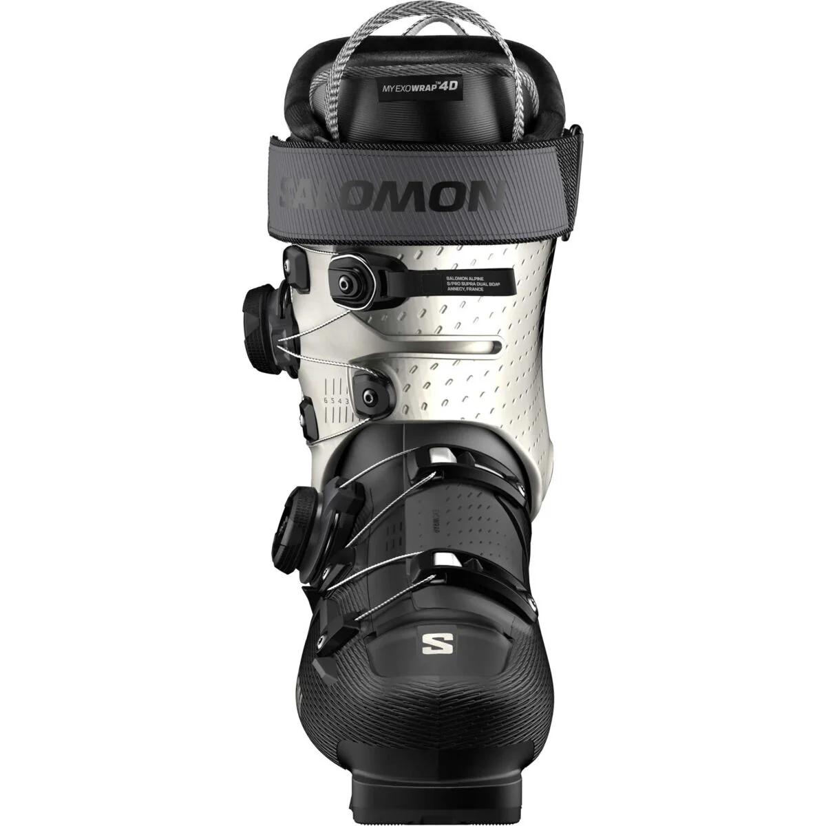SALOMON S/Pro Supra Dual Boa 105 ski boots - Womens - Black - Image 3