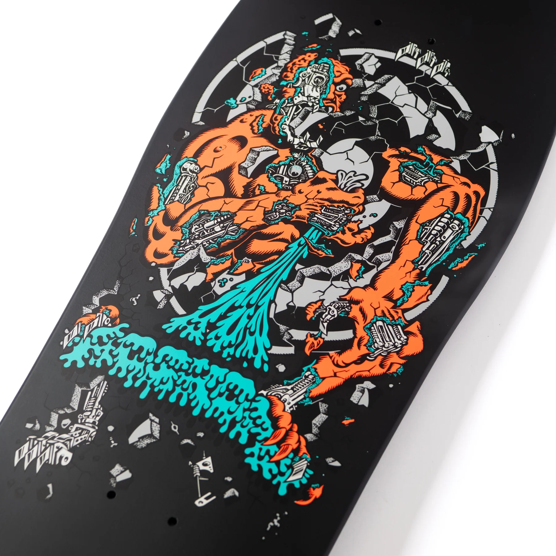 SANTA CRUZ Roskopp Four reissue deck - Black - 10.21 - Image 5