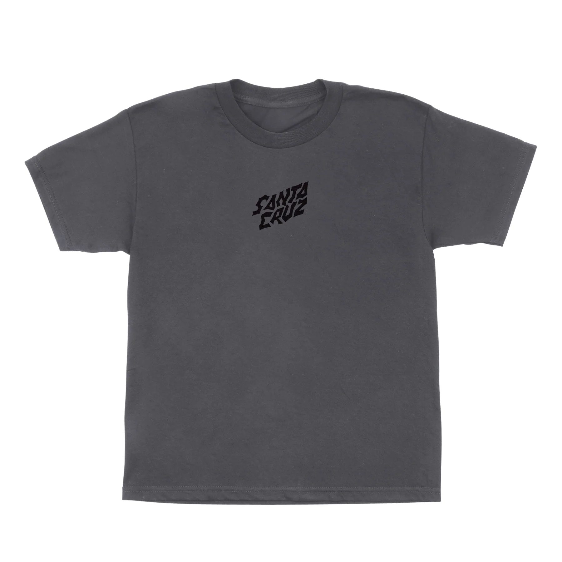 SANTA CRUZ x Stranger Things Screaming Hand Lights SS tee - Kids - Charcoal - Image 2