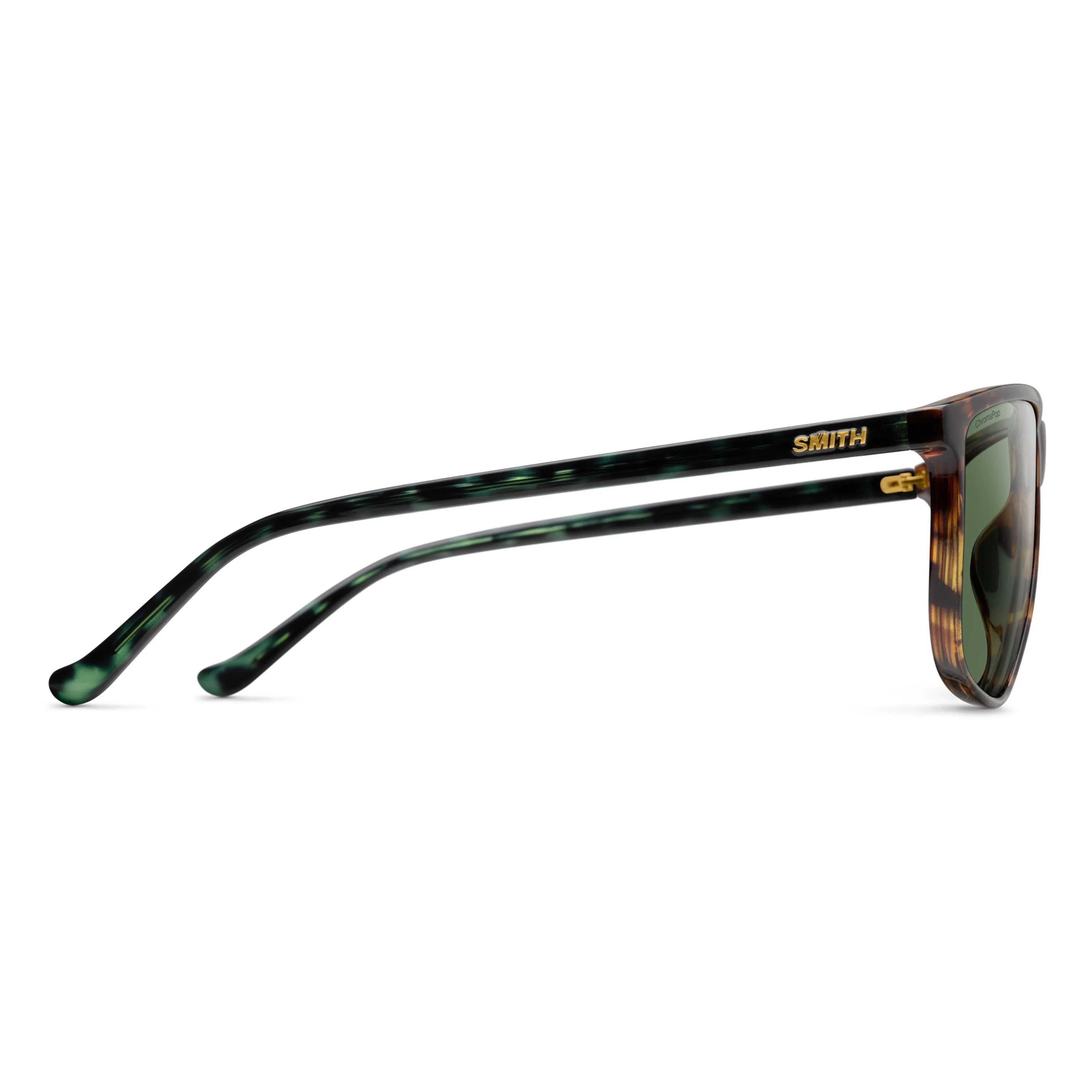 Smith Mono Lake Sunglasses - Alpine Tortoise ChromaPop Polarized Gray Green - Image 2