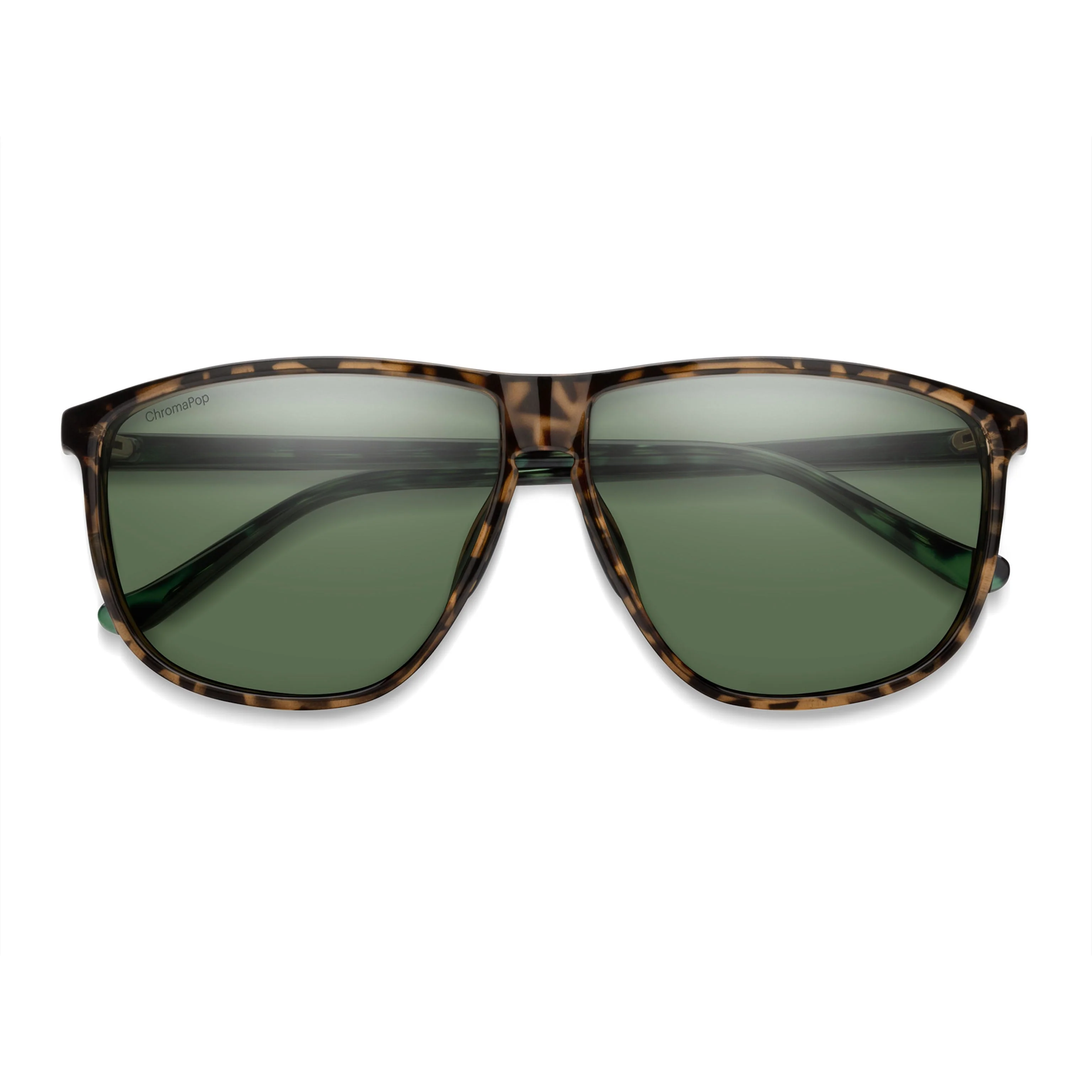 Smith Mono Lake Sunglasses - Alpine Tortoise ChromaPop Polarized Gray Green - Image 3