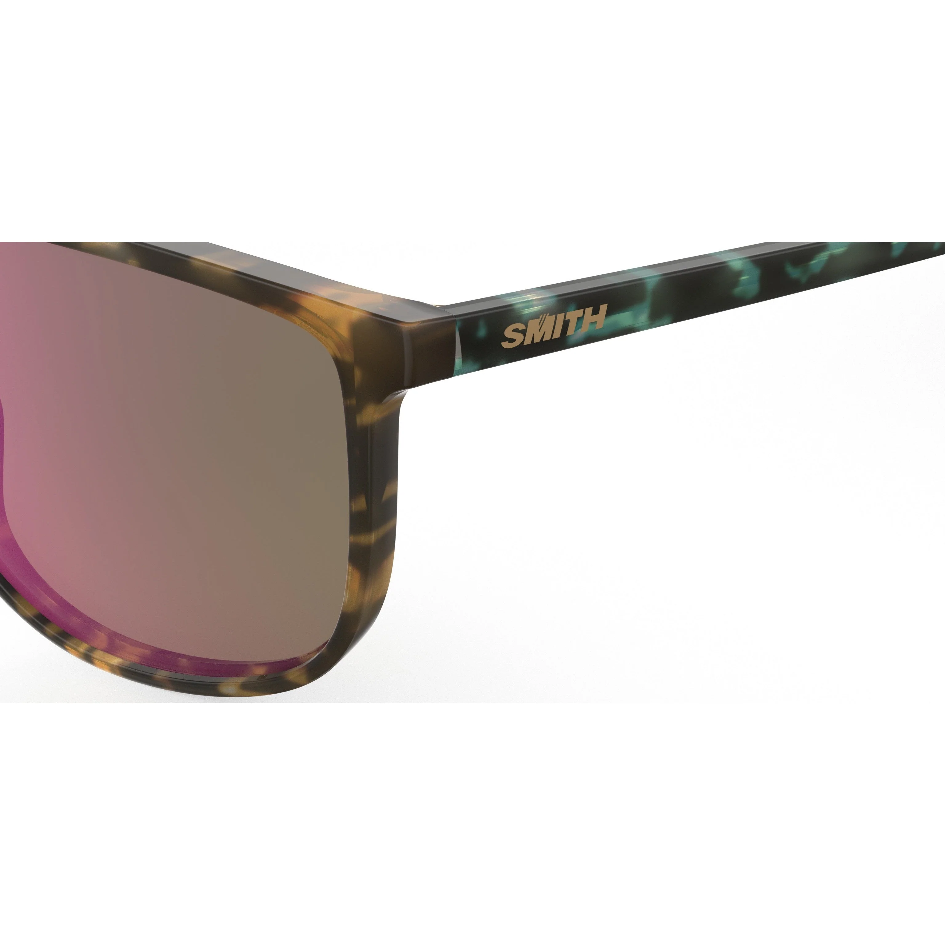 Smith Mono Lake Sunglasses - Alpine Tortoise ChromaPop Polarized Gray Green - Image 4