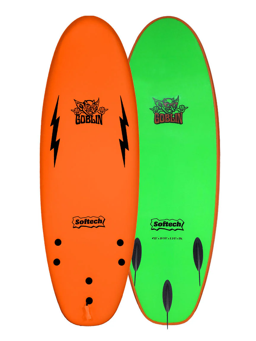 SOFTECH Goblin softboard - Orange/Green - 6ft