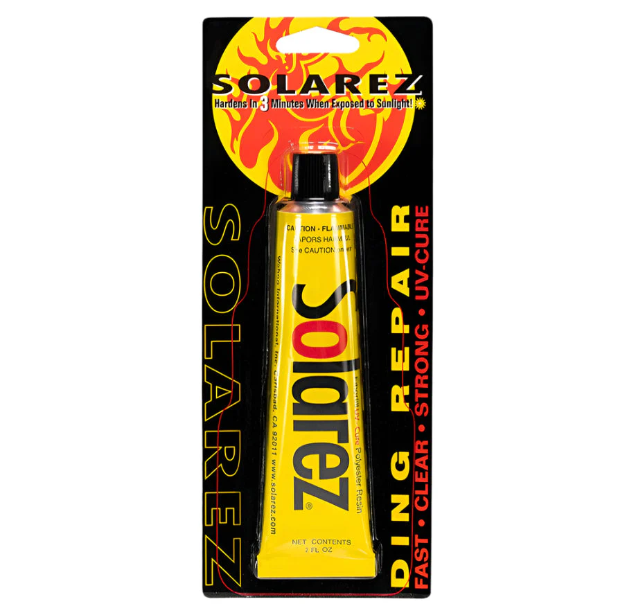 SOLAREZ Polyester UV Cure Resin Surfboard Ding Repair - 2oz