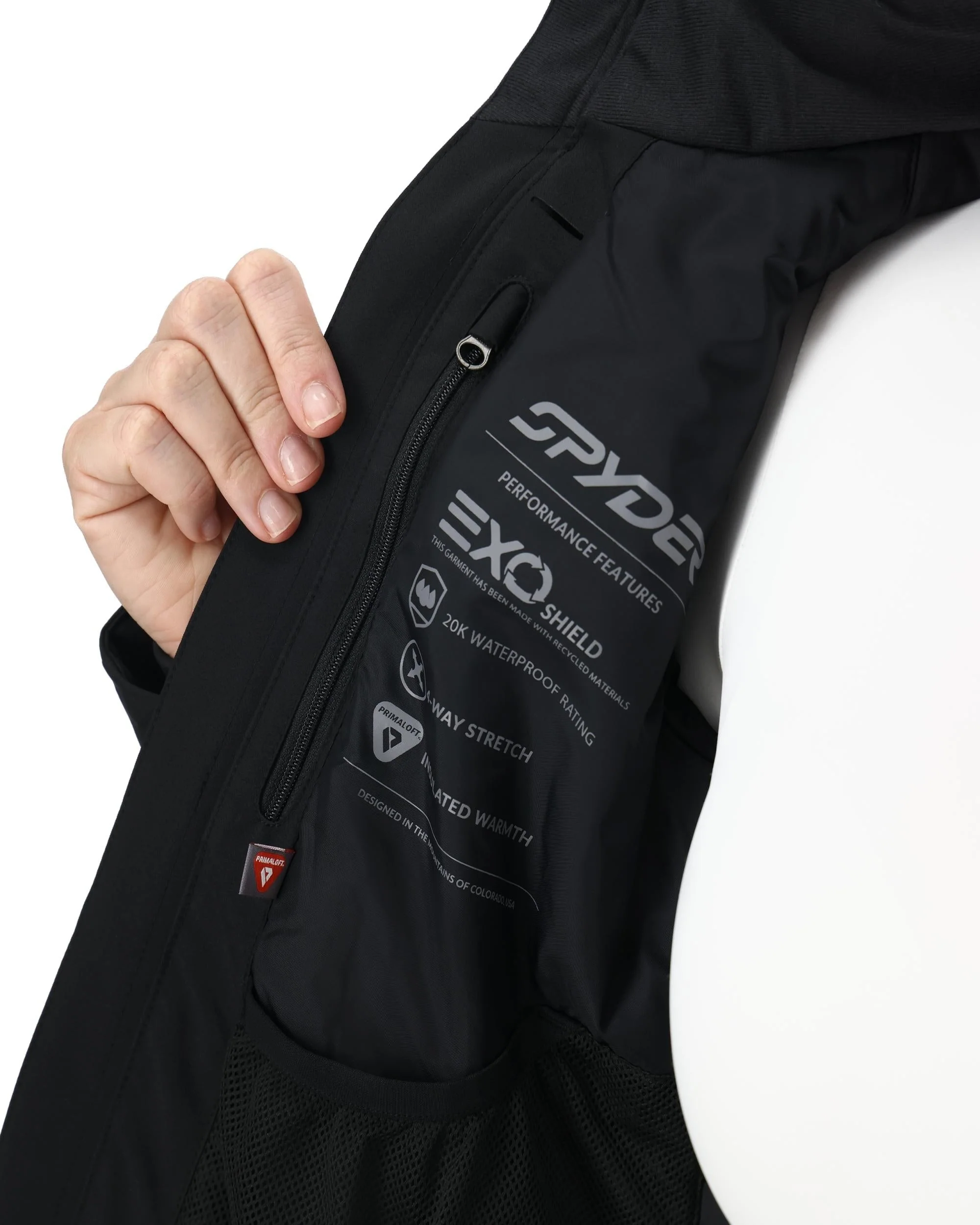 SPYDER Vida jacket - Womens - Black - Image 2