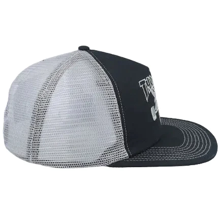 THRASHER Skategoat trucker hat - Black/Grey - Image 2
