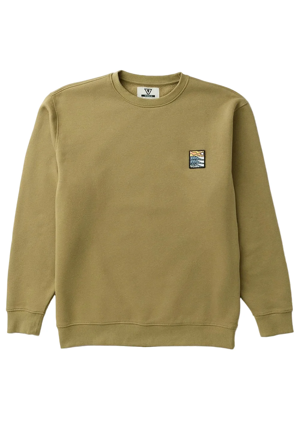 VISSLA Solid Sets eco crew - Bronze
